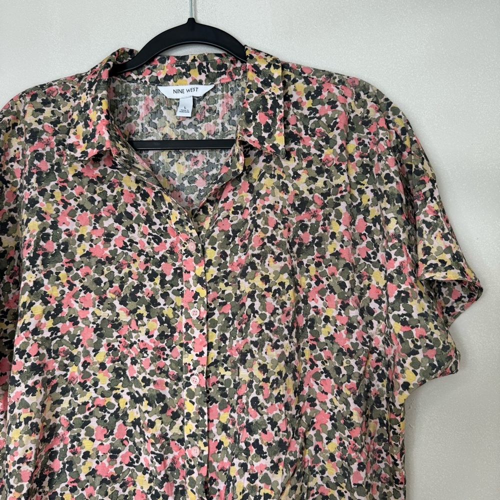 Nine West Floral Blouse - Picture 3 of 6